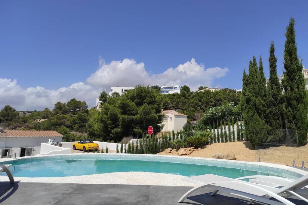 Precioso Apartamento En Una Villa Con Piscina En Cumbre Del Sol Moraira Benitachell المظهر الخارجي الصورة